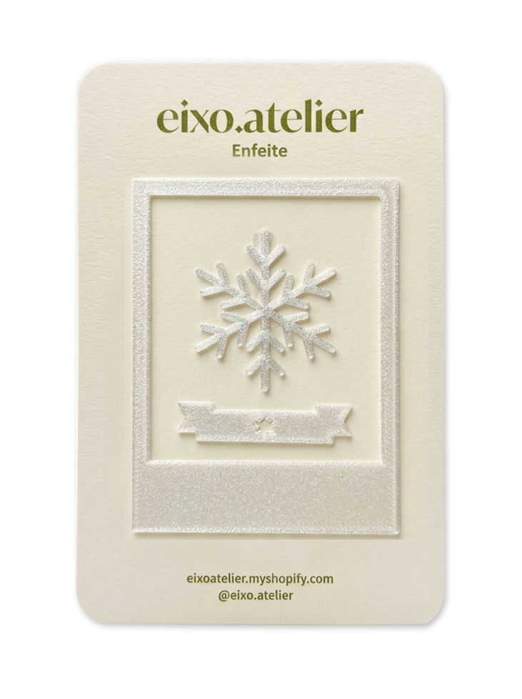 Polaroid Snow - Enfeite