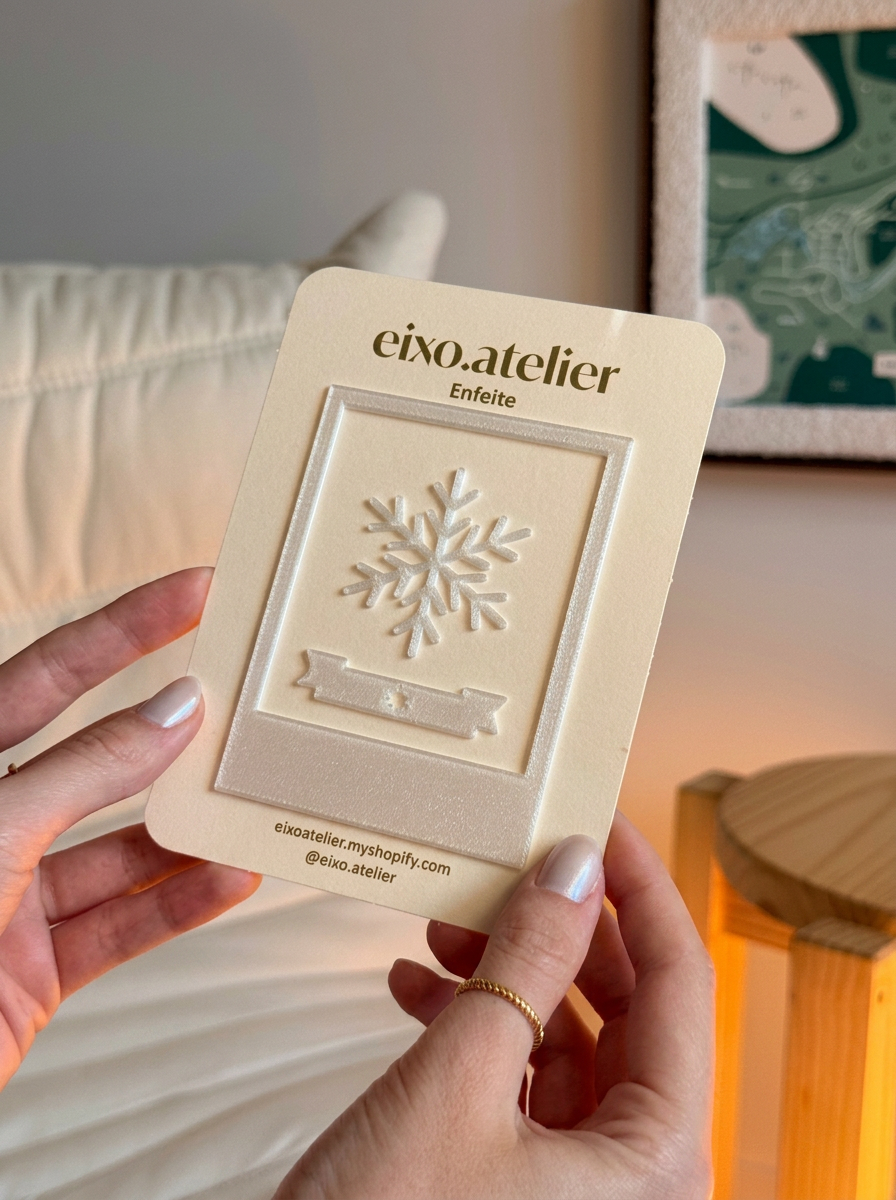 Polaroid Snow - Enfeite