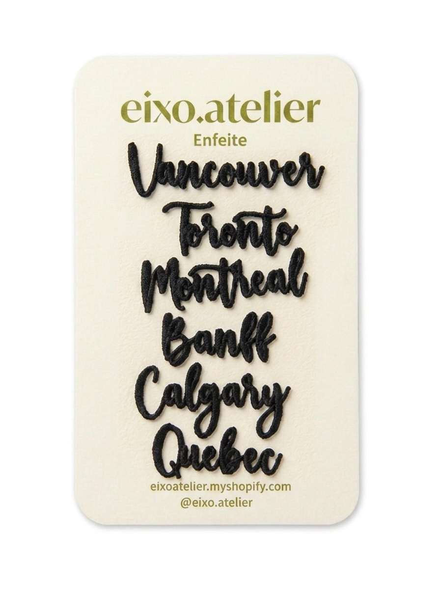 Cidades do Canadá - Enfeite