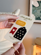 Ticket e tags - Enfeite